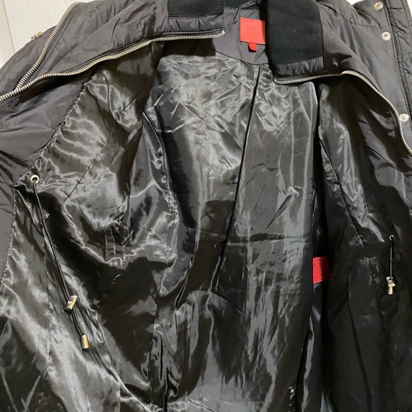 Saks Fifth Ave Black Coat - Picture 6 of 11